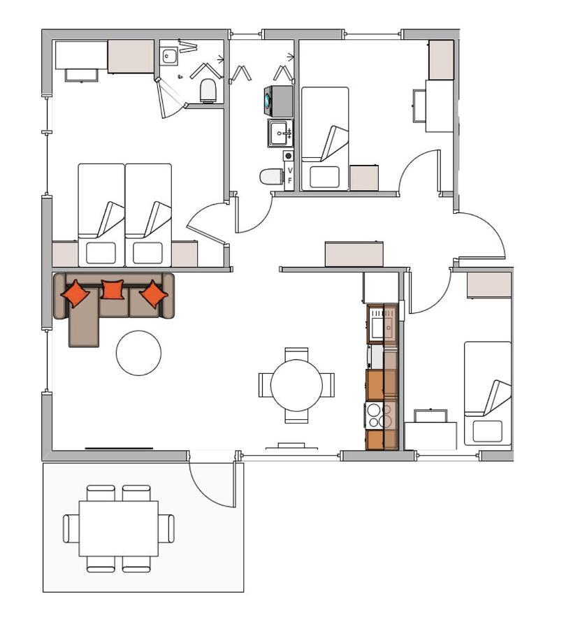 Telemark Apartments Langgt 48 Porsgrunn Exteriör bild